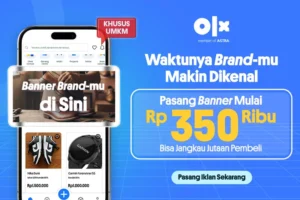 Pasang Iklan UMKM di OLX Kini Cuma Rp 350 Ribu, Jangkau Jutaan Pembeli!